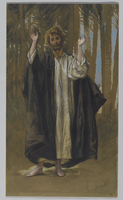 São Simão, ilustração da vida de nosso Senhor Jesus Cristo (wc sobre grafite sobre papel) de James Jacques Joseph Tissot