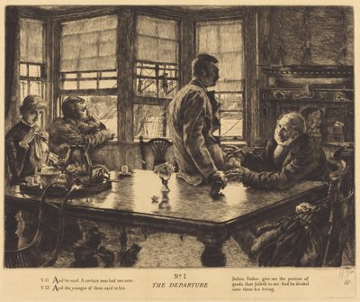 A partida de James Jacques Joseph Tissot