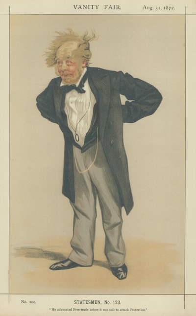 O honorável Charles Pelham Villiers de James Jacques Joseph Tissot