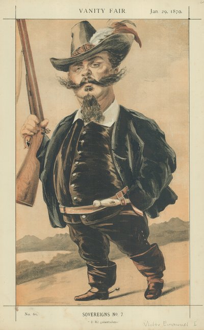 Victor emmanuel i de James Jacques Joseph Tissot