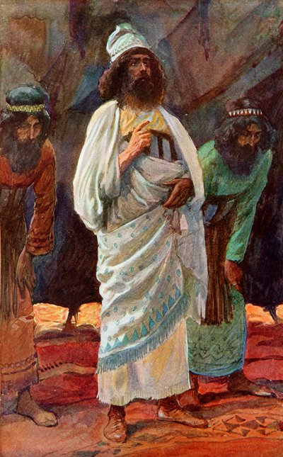 Chefes do Exército por J James Tissot - Bíblia de James Jacques Joseph after Tissot