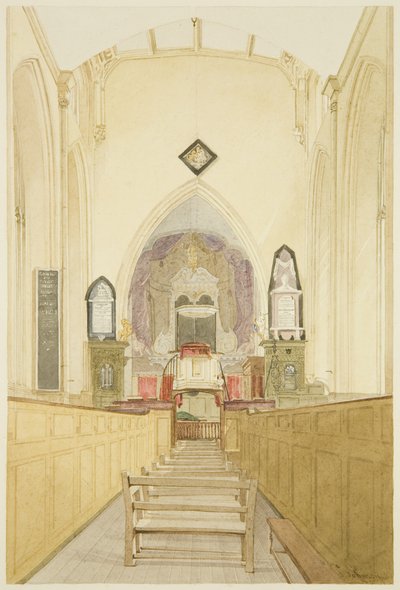 Interior da Igreja de São João de James Johnson