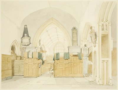 Interior da Igreja de São Filipe de James Johnson