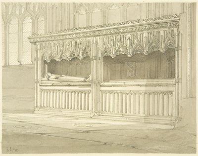 Monumento a Sir Thomas Mede em St Mary Redcliffe de James Johnson