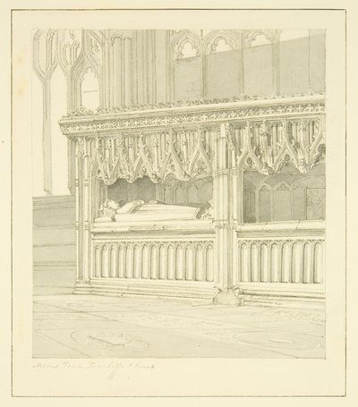 Monumento a Sir Thomas Mede em St Mary Redcliffe de James Johnson