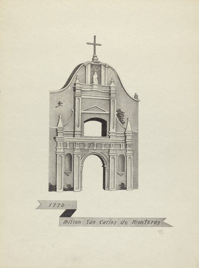 Missão São Carlos de Monterey de James Jones