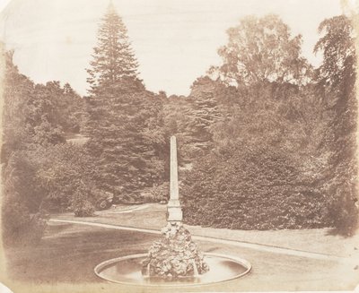 No Jardim. Blenheim, 1853-56. de James Knight