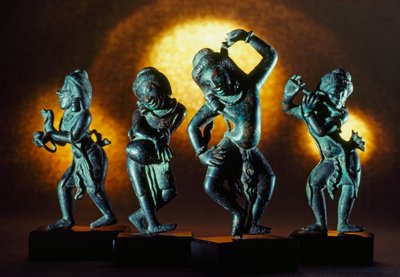 Figuras do século VI ou VII criadas pelos antigos Pyu. Nova Iorque, Nova Iorque. de James L Stanfield