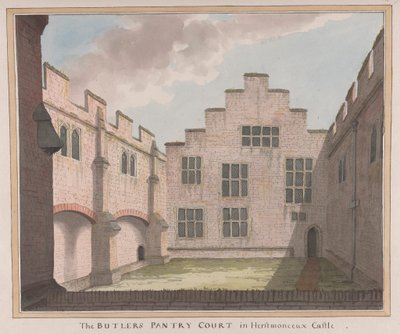 Castelo de Herstmonceux, East Sussex: O Tribunal da Despensa do Mordomo de James Lambert  of Lewes