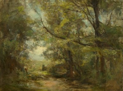 Paisagem (óleo sobre tela) de James Lawton Wingate