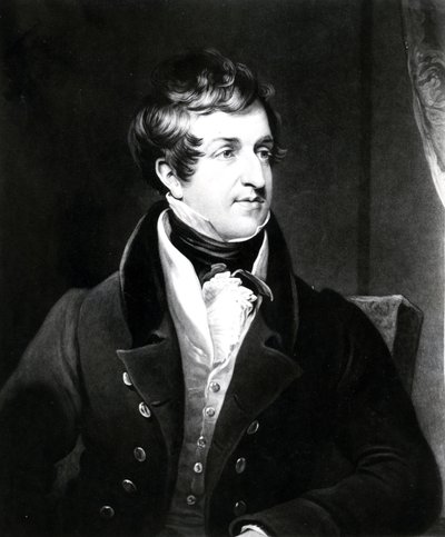 John Cam Hobhouse, impressão feita por Charles Turner, 1834 (mezzotint) de James Lonsdale