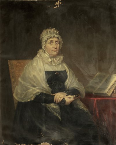 Retrato da Sra. Ward, c.1809 (óleo sobre tela) de James Lonsdale