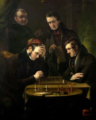 Os jogadores de xadrez de James Lonsdale