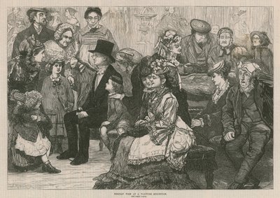 Madame Tussaud & Sons: Férias em uma exposição de cera (gravura) de James Macbeth