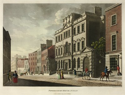 Powerscourt House, Dublin de James Malton