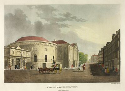 Rotunda e Novos Quartos - Dublin de James Malton