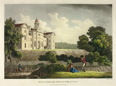 Royal Infirmary Phoenix Park, Dublin de James Malton
