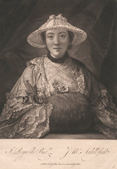 Lady Fenhoulet quando a Sra. Anne Day de James McArdell