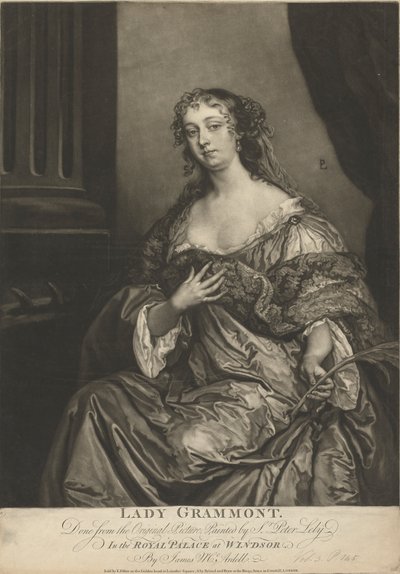 Lady Grammont de James McArdell