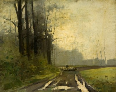 Paisagem em França de James McGavin Greig