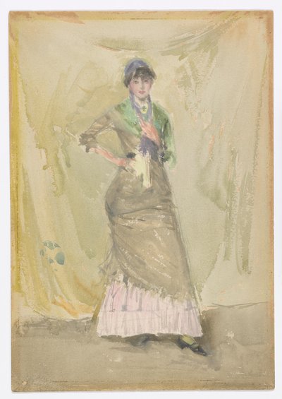 Uma nota em verde de James Abbott McNeill Whistler