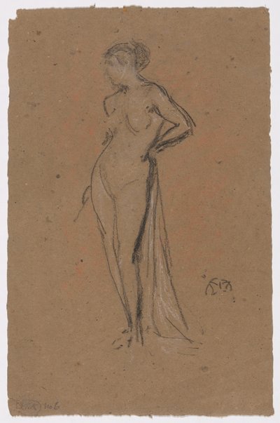 A Nude Figure de James McNeill Whistler