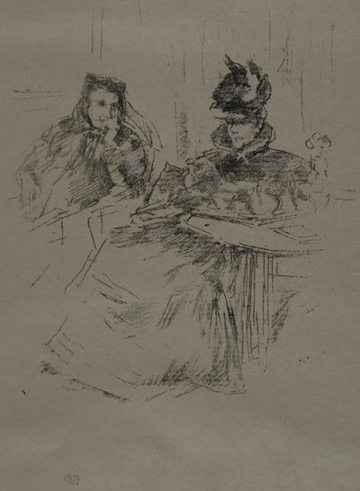 Chá da tarde de James Abbott McNeill Whistler