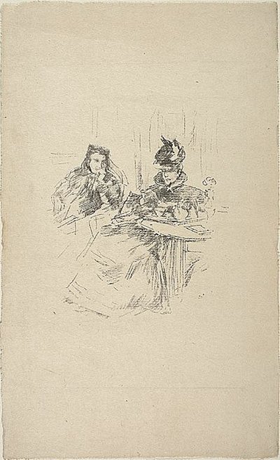 Chá da tarde de James Abbott McNeill Whistler