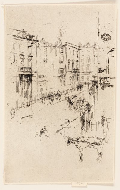 Rua Alderney de James Abbott McNeill Whistler