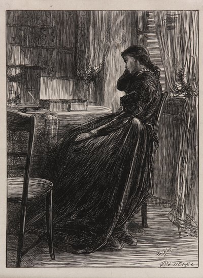 Uma ilustração para <em>O Sermão da Prova</em> de James Abbott McNeill Whistler