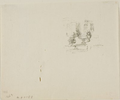 Um Interior de James Abbott McNeill Whistler