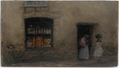 Uma nota de laranja: loja de doces de James Abbott McNeill Whistler