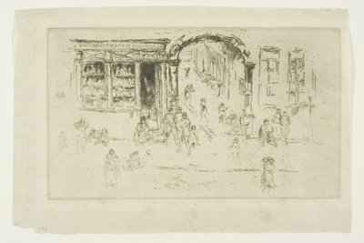 Arco, Bruxelas de James Abbott McNeill Whistler