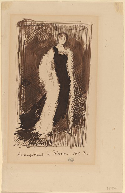 Arranjo em Preto - No.3 de James Abbott McNeill Whistler
