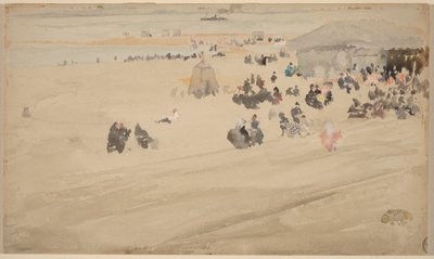 Cena de praia de James McNeill Whistler