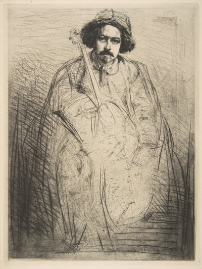 Becquet (J. Becquet, escultor) de James McNeill Whistler