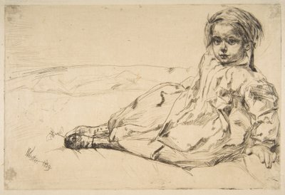 Bibi Valentin de James McNeill Whistler