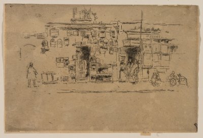 Gaiolas de pássaros, Chelsea de James Abbott McNeill Whistler