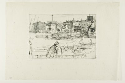 Cais do Leão Negro de James McNeill Whistler
