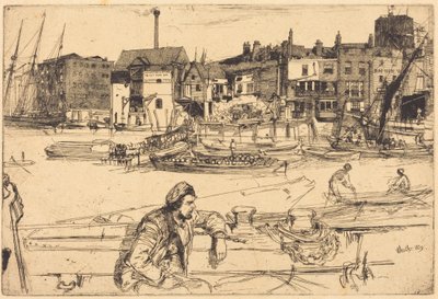 Cais do Leão Negro de James McNeill Whistler