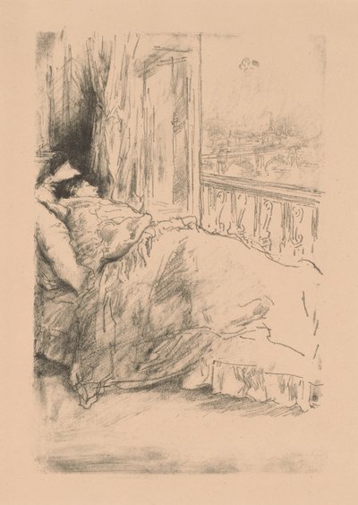 Pela varanda de James Abbott McNeill Whistler