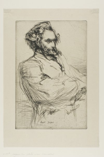 C.L. Drouet, Escultor de James Abbott McNeill Whistler