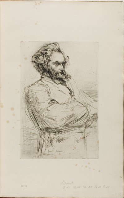 C.L. Drouet, Escultor de James Abbott McNeill Whistler