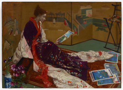 Capriche em Roxo e Dourado: A Tela Dourada de James Abbott McNeill Whistler