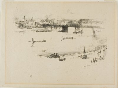 Ponte Ferroviária Charing Cross de James Abbott McNeill Whistler