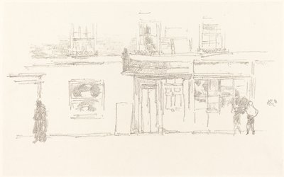 Lojas do Chelsea de James Abbott McNeill Whistler