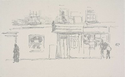 Lojas do Chelsea de James Abbott McNeill Whistler