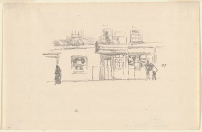 Lojas do Chelsea de James Abbott McNeill Whistler