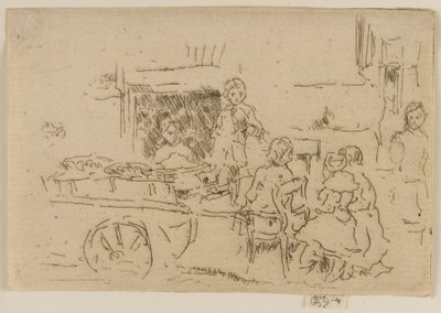 Carrinho de frutas infantil de James Abbott McNeill Whistler