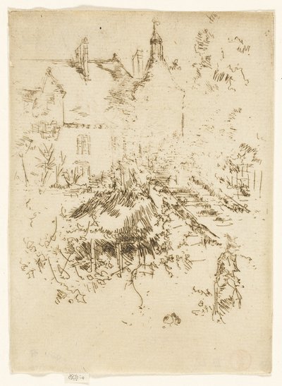 Castelo Touraine de James Abbott McNeill Whistler